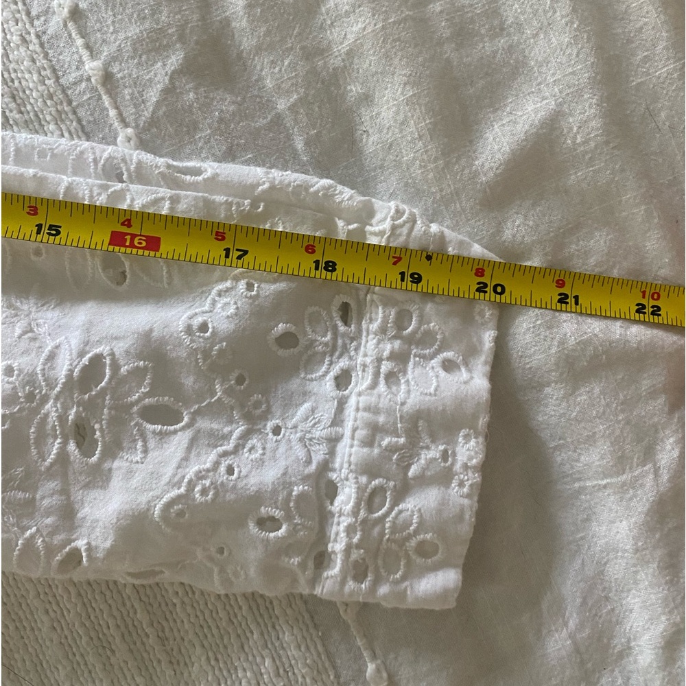 Zara White eyelet dress - Picture 4 of 6